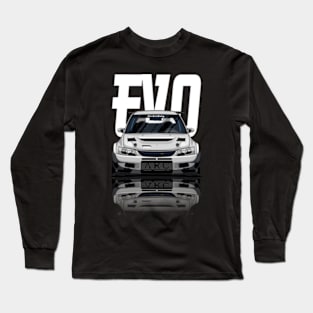 Mitsubishi Lancer Evolution Evo 9, IX, JDM Car Long Sleeve T-Shirt